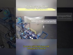 Equipo de eliminación de hierro y manganeso